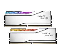 G.Skill Trident Z5 Royal Neo RGB - Kit mémoire 64GB (2x32) DDR5-6000 CL28-36-36-96 argent