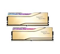 G.Skill Trident Z5 Royal Neo RGB - Kit mémoire 32GB (2x16) DDR5-6400 CL30-39-39-102 or