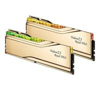 G.Skill Trident Z5 Royal Neo RGB - Kit mémoire 64GB (2x32) DDR5-6000 CL26-36-36-96 or