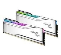 G.Skill Trident Z5 Royal RGB - Kit mémoire 32GB (2x16) DDR5-8000 CL38-48-48-128 argent