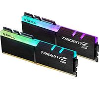 G.SKILL TridentZ RGB Series DDR4 PC4-28800 3600 MHz 288 broches Modèle F4-3600C16D-32GTZRC 32 Go (2 x 16 Go)