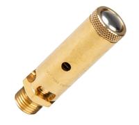 G Soupape de sécurité préréglée en laiton 1/4'' 1,9 bar (27,56 psi) DN 8