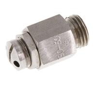 G Soupape de sécurité réglable 1/4'' en acier inoxydable 303 30-60 bar (435.11-870.22 psi)