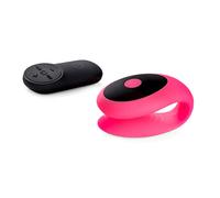 G-spot & amp; Vibrateur clitoridal e12 - rose