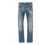 G-Star Jean 3301 droit conique vintage azure bleu 5 poches homme 36/32