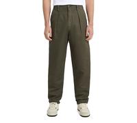 G-STAR 8719965012981 Chino plissé relaxé, Gris (Asfalt GD D24543-d752-b575), 33W / 32L