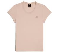 G-star Eyben Slim 2.0 Short Sleeve V Neck T-shirt Beige S Femme