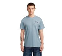 G-STAR 8719965012981 Script r t, Bleu (Ash Blue D26823-d976-5304), M