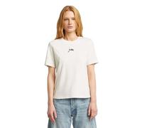 G-STAR 8719965012981 Script r t WMN, Blanc (Milk D26907-d976-111), XL