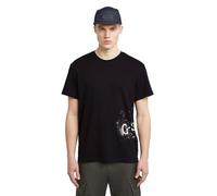 G-star Sprayed Gr Short Sleeve T-shirt Noir XL Homme