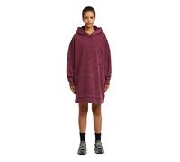 G-star A Line Hoded Long Sleeve Dress Rose M Femme