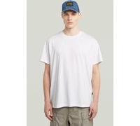 G-Star A Line Loose R T White Taille: XS | T-Shirts Outlet | Homme | Blanche