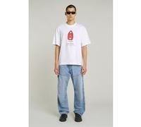 G-Star Archive Print Boxy R T White Inflatable Unit Taille: L | T-Shirts Outlet | Homme | Blanche
