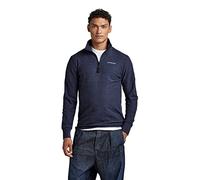 G-STAR Astro Lightweight Sweat-Shirt à Demi-Fermeture éclair pour Homme, Multicolore (Servant Blue HTR D20383-c887-b239), XL