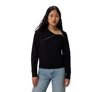 G-Star Asymmetric Zip Snug Sweat Sweater Femme