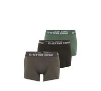 Boxers hommes G-Star Raw CLASSIC TRUNK CLR 3 PACK Vert EU S