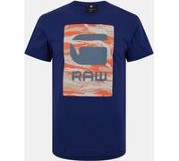 G-star Camo Box Graphic T-Shirt Stylo à bille bleu Petit Male