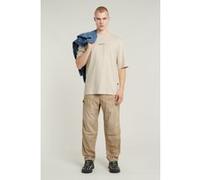 G-Star Checquard Tweeter 1/2 Sl Whitebait Taille: S | T-shirts Basiques Outlet | Homme | Blanche