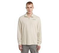 G-Star Homme Checquard Tweeter Half Zip, Blanc (whitebait D26619-D965-1603), XL