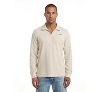 G-Star Homme Checquard Tweeter Half Zip, Blanc (whitebait D26619-D965-1603), L