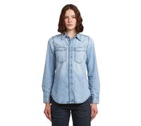 G-star Slim Western Long Sleeve Shirt Bleu S Femme