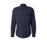 G-Star Men's Marine Slim Long Sleeve Shirt, Size: XXL, Color Blue