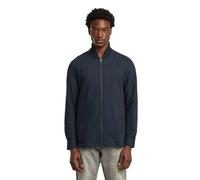 G-Star RAW Surchemise Bomber Collar Zip Bleu foncé XL