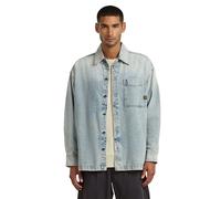 G-Star RAW Surchemise Boxy Fit Bleu clair L