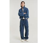 G-Star Cocoon Pants Jeans Faded Indigo Shield Taille: W28L32 | Pantalons Cargo Outlet | Femme | Bleu