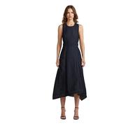 G-STAR Corset Flare Dress SL WMN Robe décontractée, Bleu (Rinsed D27934-e090-082), S Femmes