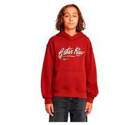 G-star D25896-01 Hoodie Rouge 8 Years Garçon