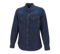 G-star D23616-d252 Slim Fit Long Sleeve Shirt Bleu XL Homme