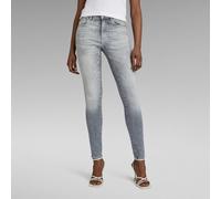 G-Star Denim Brut 3301 Skinny WMN Sun Faded Glacier Gris Jeans pour Femmes