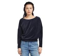 G-Star Femme Batwing velvet loose sweat , Bleu (osaka blue D25747-D428-3873), XL