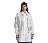 G-Star Femme Bomber Padded , Gris (oyster mushroom D23002-C143-D607), XL