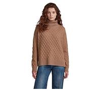 G-Star Femme Cable Turtle Knit, brun (toggee D20600-C928-5750), XL