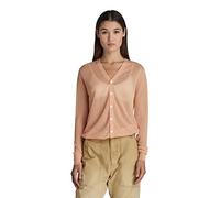 G-Star Femme Cardigan en maille Core, Rose (peach nougat D21652-D140-C962), S