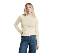 G-Star Femme Core Slim Turtle Neck Knitted Sweater, Blanc (chalk D25510-D847-127), M