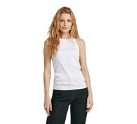 G-Star Femme Débardeur Engineered Rib, Blanc (white D19323-C678-110), L