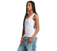 G-Star Femme Débardeur Front Seam , Blanc (white D24521-D275-110), XXS