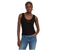 G-Star Femme Débardeur Slim Rib, Noir (dk black D26065-D253-6484), L