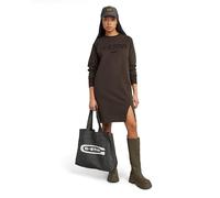 G-Star Femme Flock print sweat dress , brun (chocolate plum D25038-D589-G692), XS