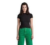 G-Star Femme Haut Cropped Ultra Slim, Noir (dk black D22767-D275-6484), M