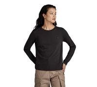 G-Star Femme Haut Front Seam, Noir (dk black D24514-4107-6484), S