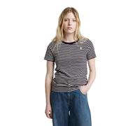 G-Star Femme Haut Front Seam Stripe, Multicolore (osaka blue/lt chalk stripe D25506-C483-G913), S