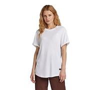 G-star Lash Fem Loose Rib Short Sleeve T-shirt Blanc L Femme