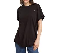 G-star Lash Fem Loose Rib Short Sleeve T-shirt Noir M Femme