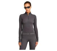 G-Star Femme Haut Seamless Zip, Gris (grey asphalt D26341-D989-G277), M