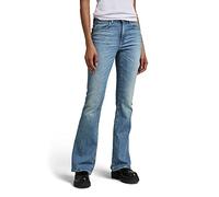 G-Star Femme Jean 3301 Flare, Bleu (antique faded blue opal D21290-B767-D344), 24W / 30L