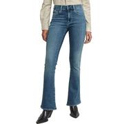 G-Star Femme Jean 3301 Flare, Bleu (faded icy blue D21290-D987-H280), 26W / 32L